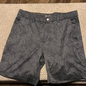 Black/Grey Tropical Shorts